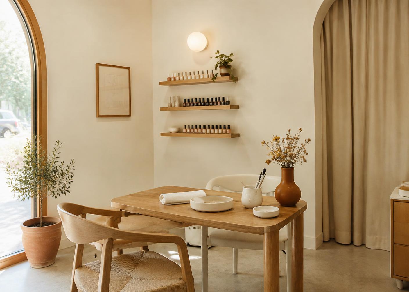 Interior del estudio